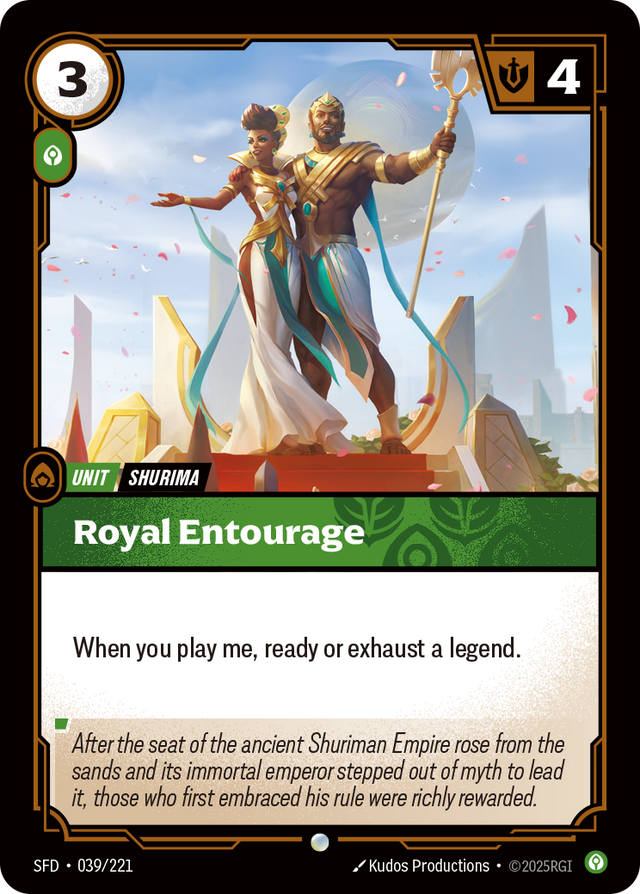 Riftbound Unit: Royal Entourage