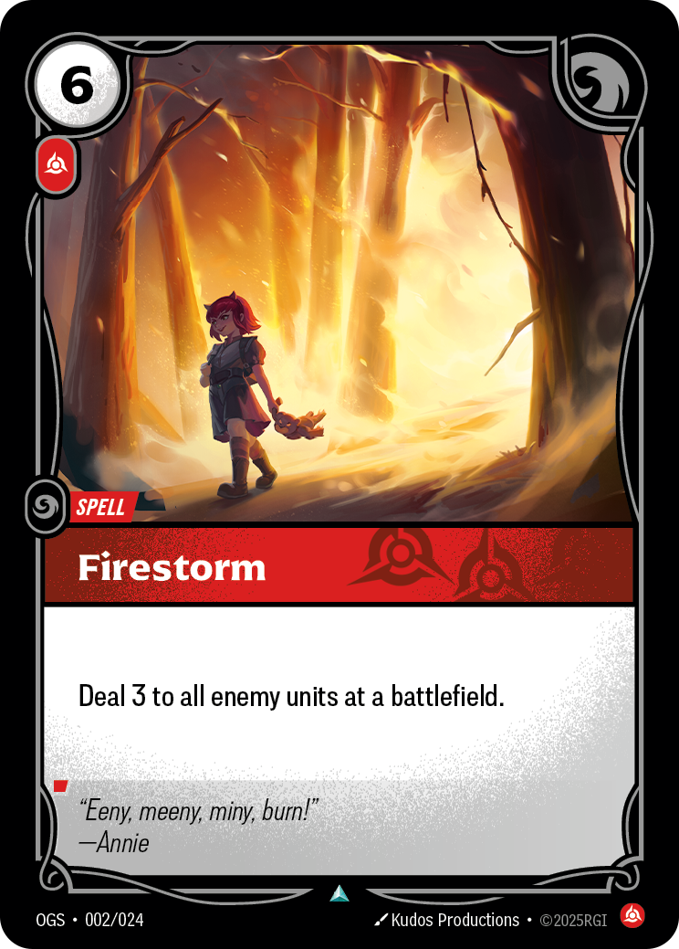 Riftbound Spell: Firestorm