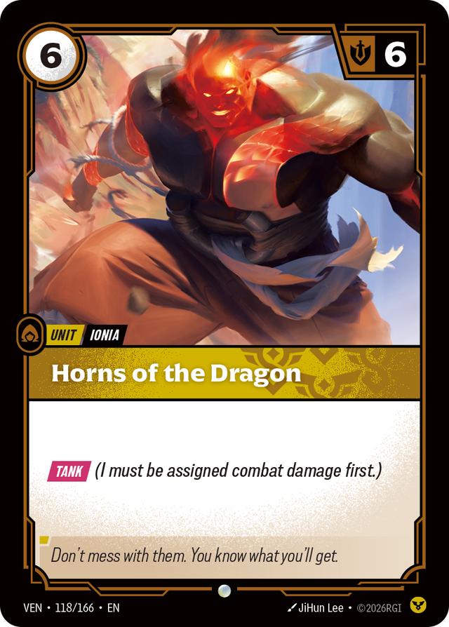 Riftbound Unit: Horns of the Dragon