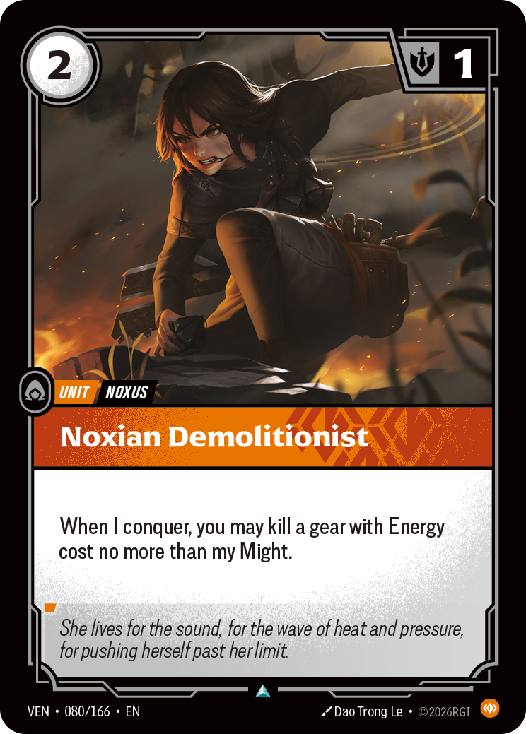 Riftbound Unit: Noxian Demolitionist