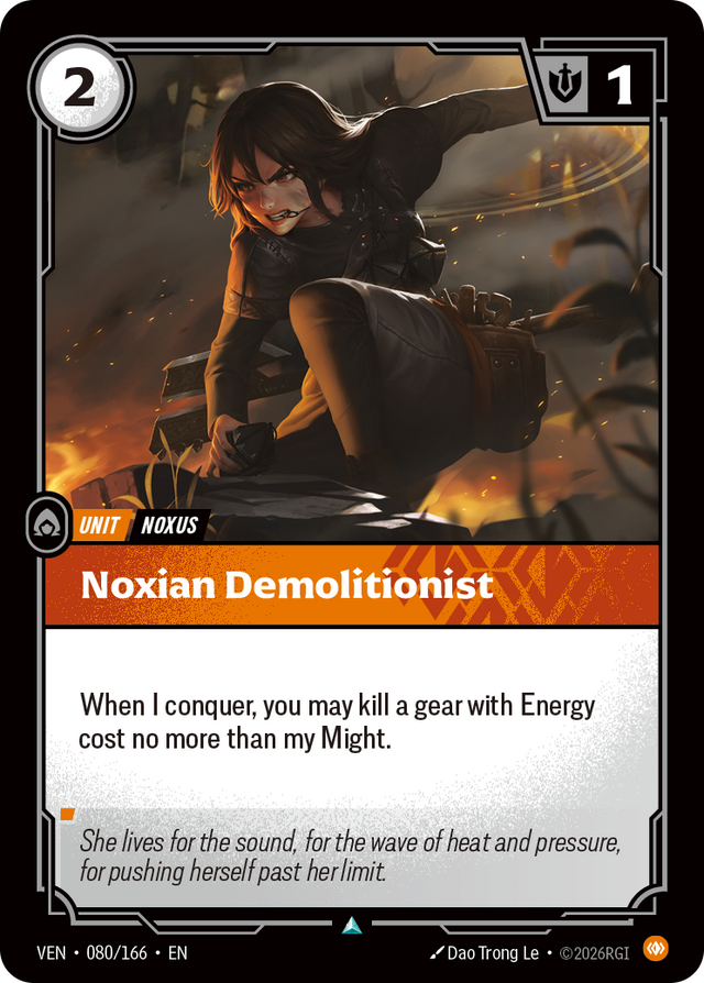 Riftbound Unit: Noxian Demolitionist