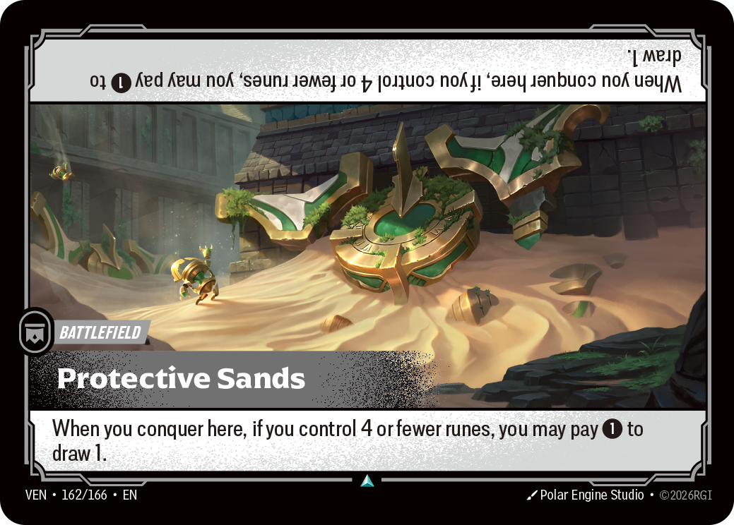 Riftbound Battlefield: Protective Sands