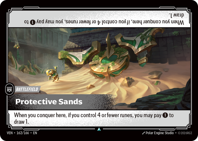 Riftbound Battlefield: Protective Sands