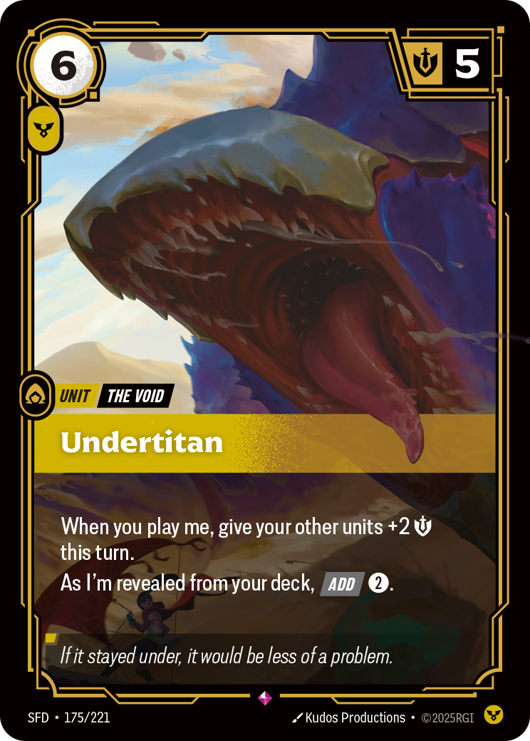 Riftbound Unit: Undertitan