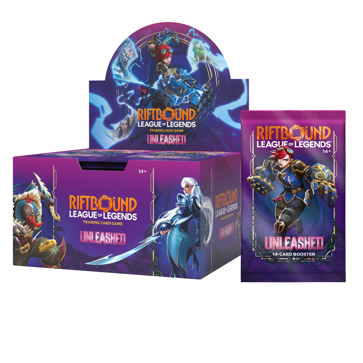 Riftbound Unleashed Booster Display (24 packs)