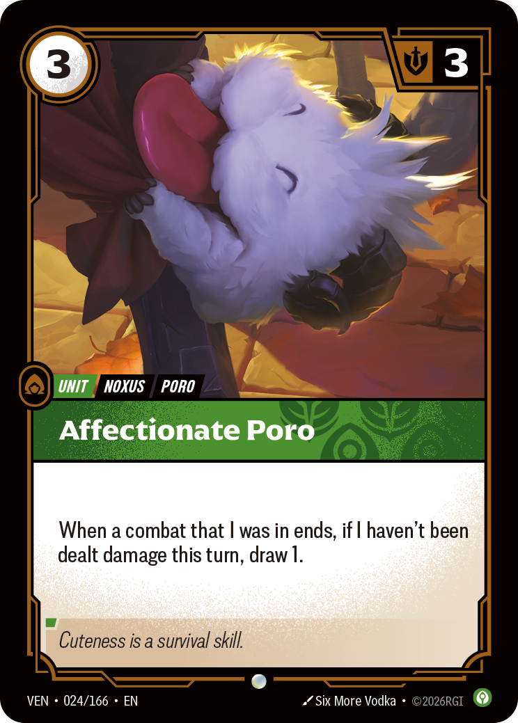 Riftbound Unit: Affectionate Poro