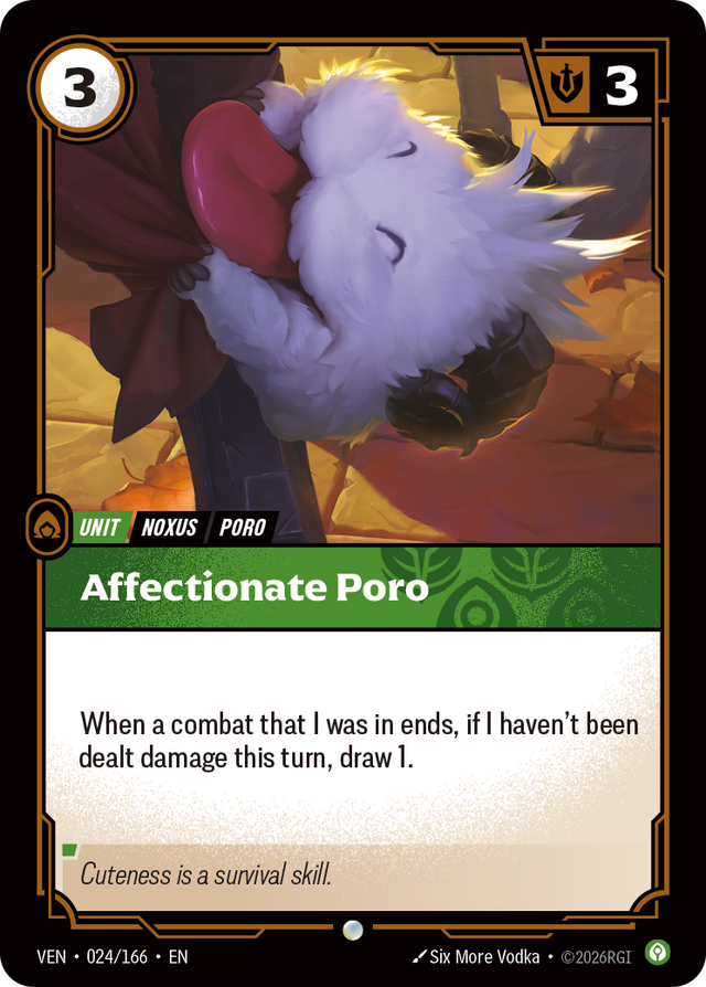Riftbound Unit: Affectionate Poro