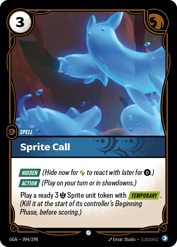 Riftbound Spell: Sprite Call