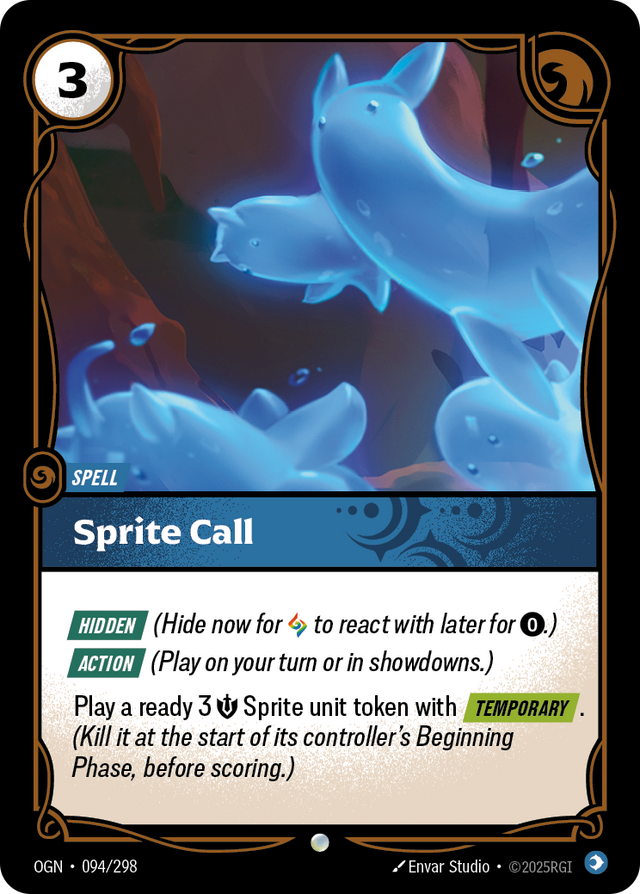Riftbound Spell: Sprite Call