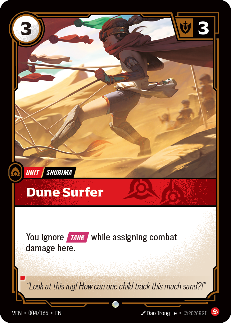 Riftbound Unit: Dune Surfer