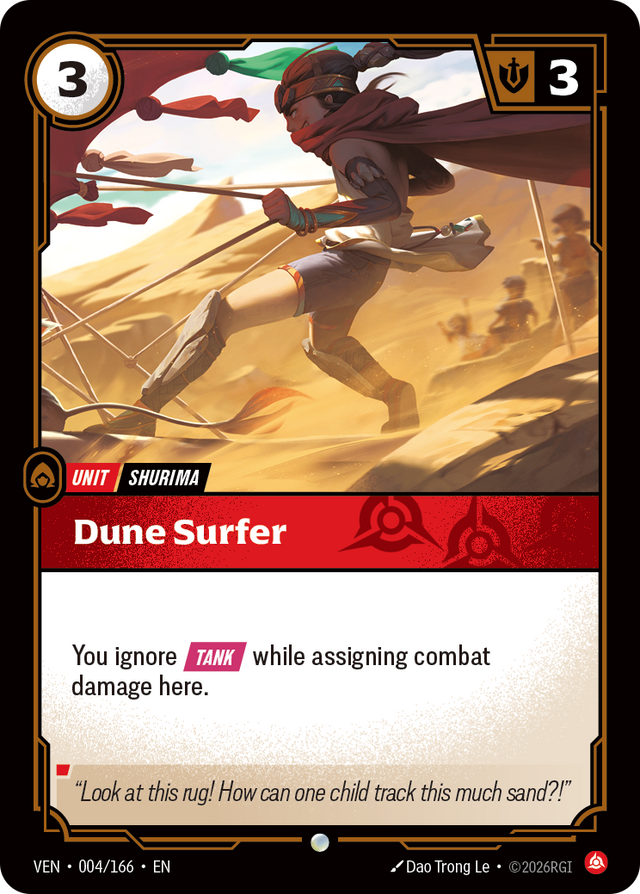 Riftbound Unit: Dune Surfer