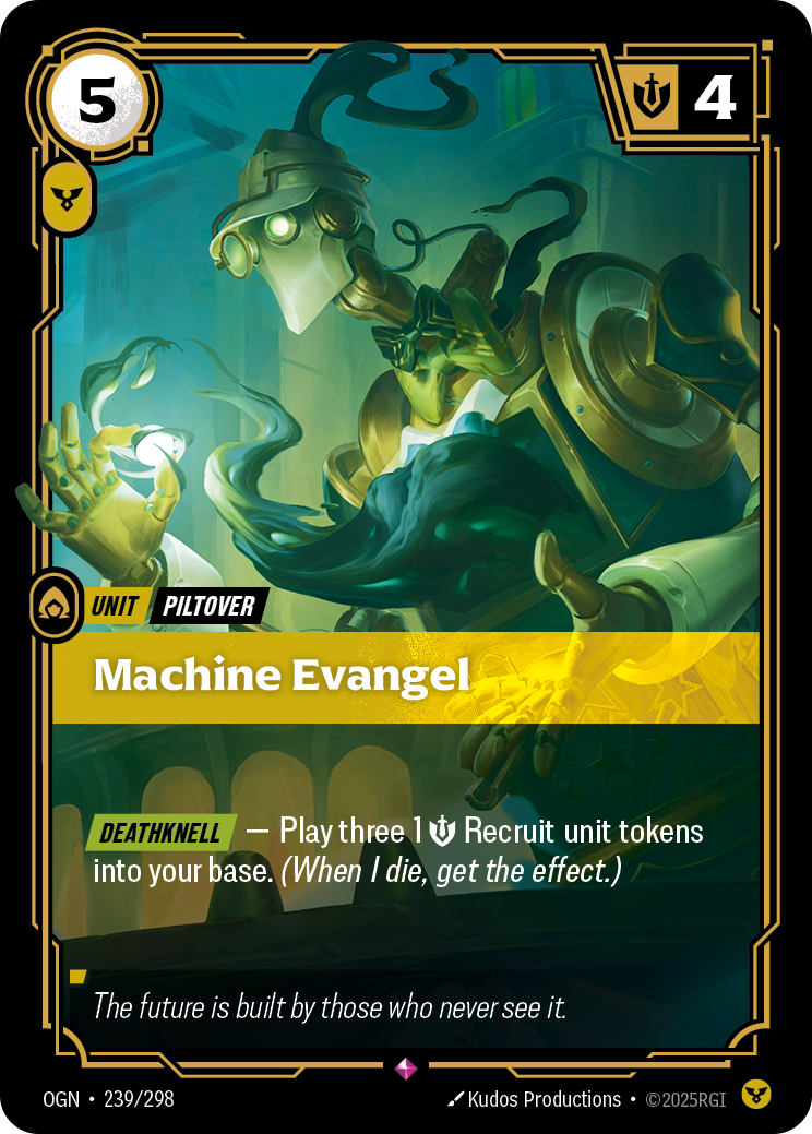 Riftbound Unit: Machine Evangel