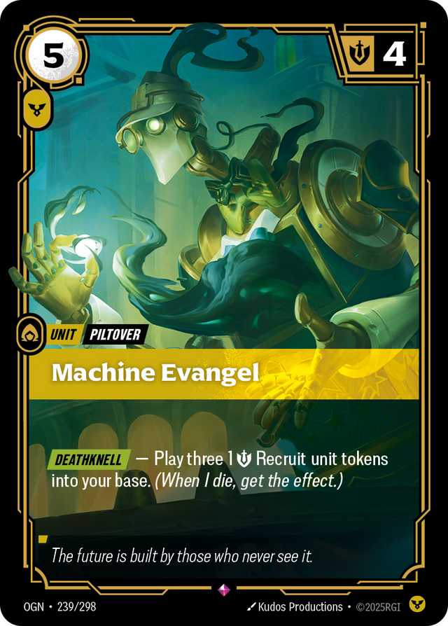 Riftbound Unit: Machine Evangel