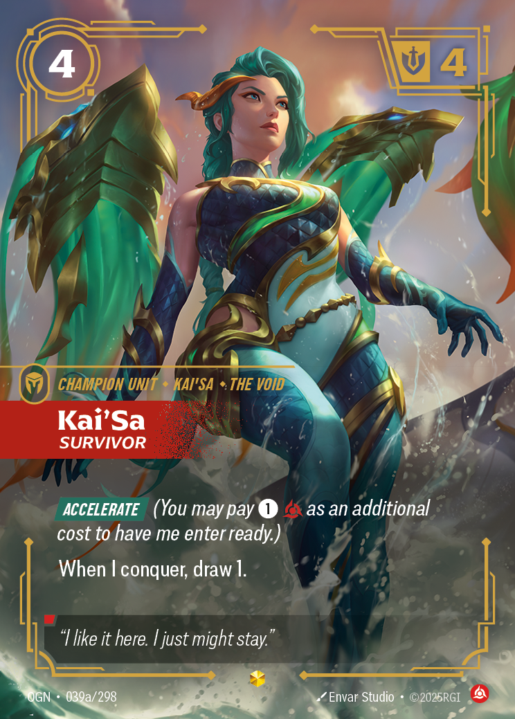 Riftbound Champion Unit: Kai'Sa