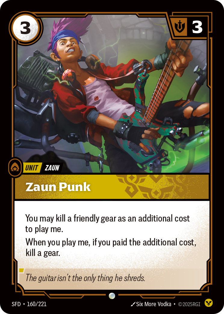 Riftbound Unit: Zaun Punk