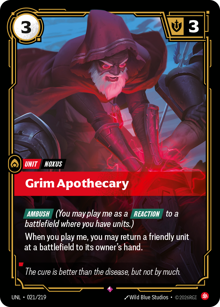Riftbound Unit: Grim Apothecary