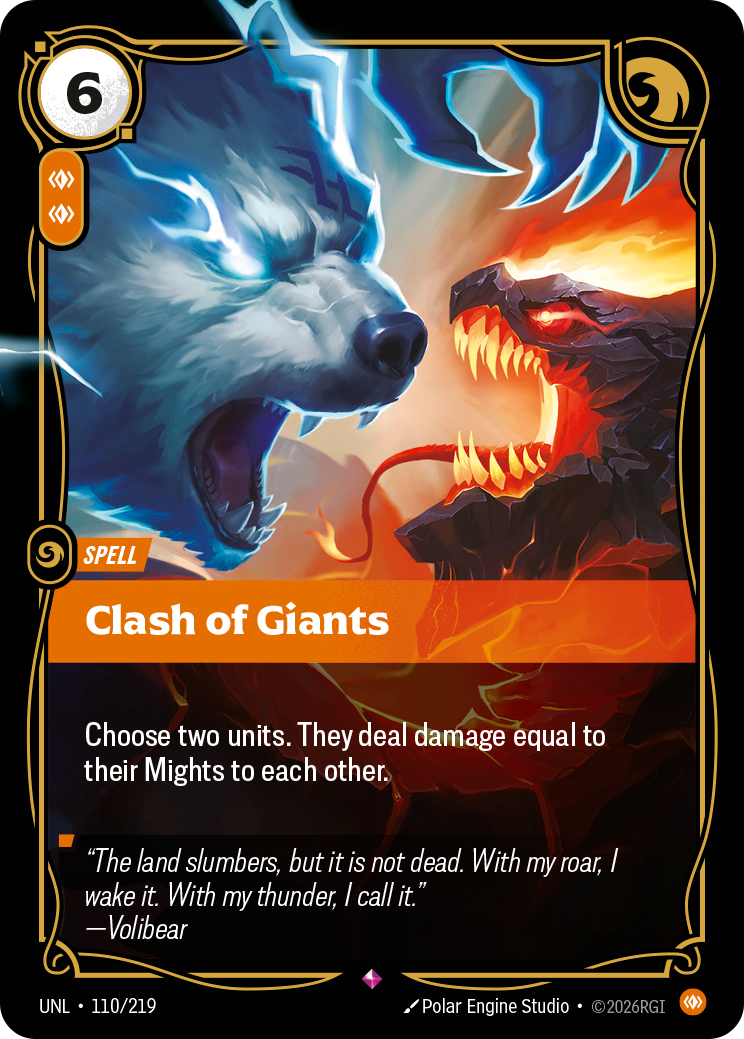 Riftbound Spell: Clash of Giants
