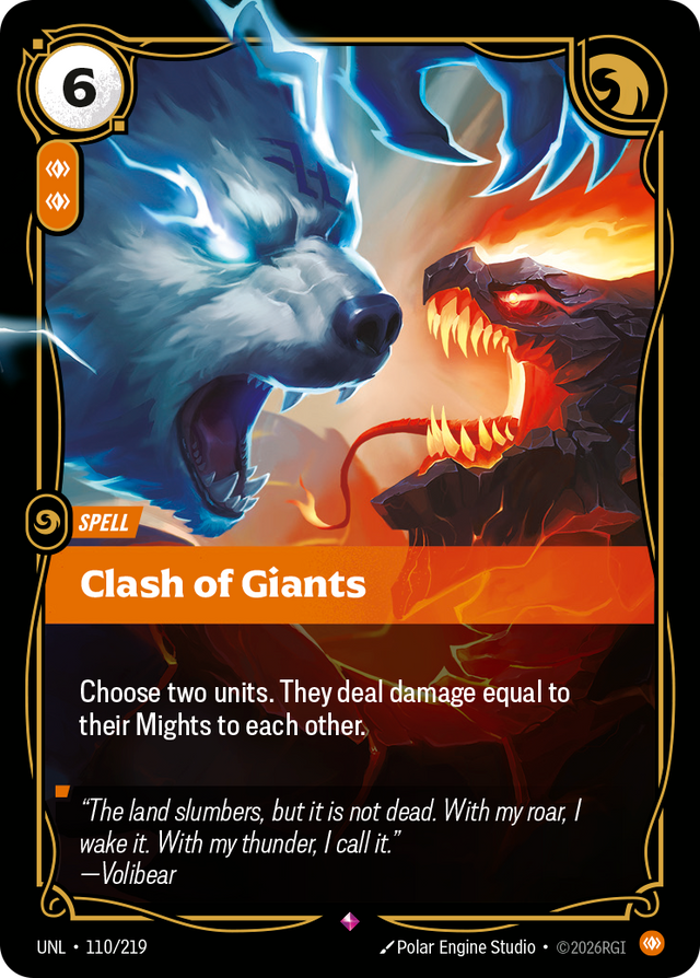 Riftbound Spell: Clash of Giants