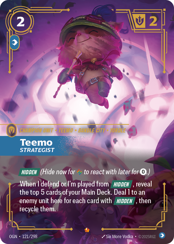Riftbound Champion Unit: Teemo