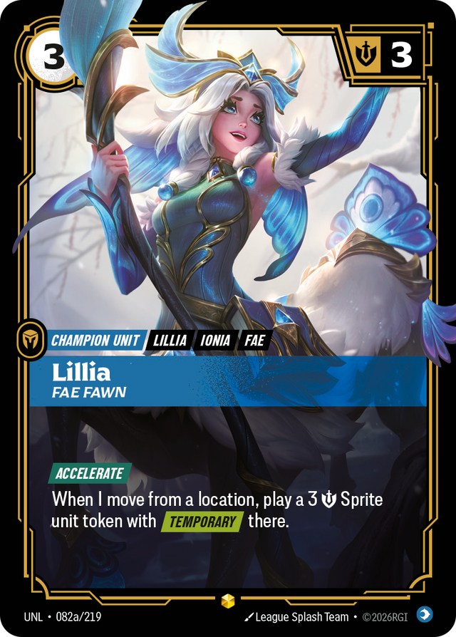 Riftbound Champion Unit: Lillia