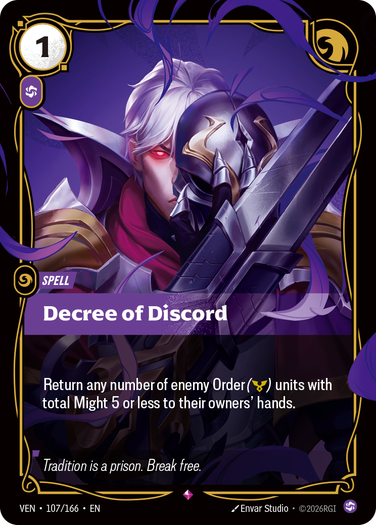 Riftbound Spell: Decree of Discord