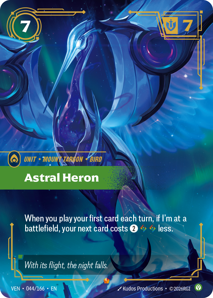 Riftbound Unit: Astral Heron