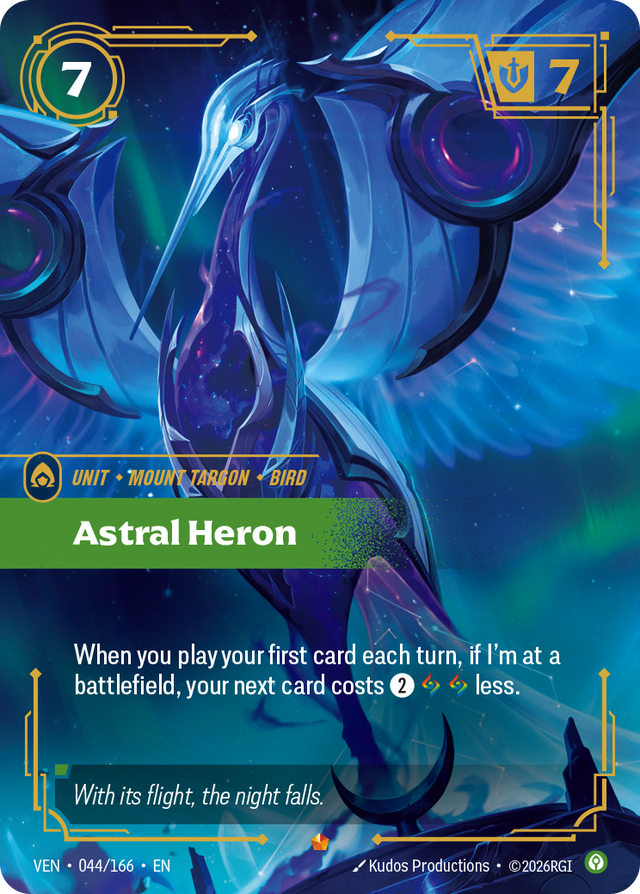 Riftbound Unit: Astral Heron