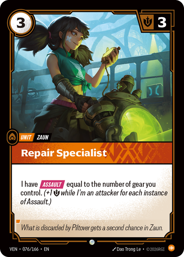 Riftbound Unit: Repair Specialist