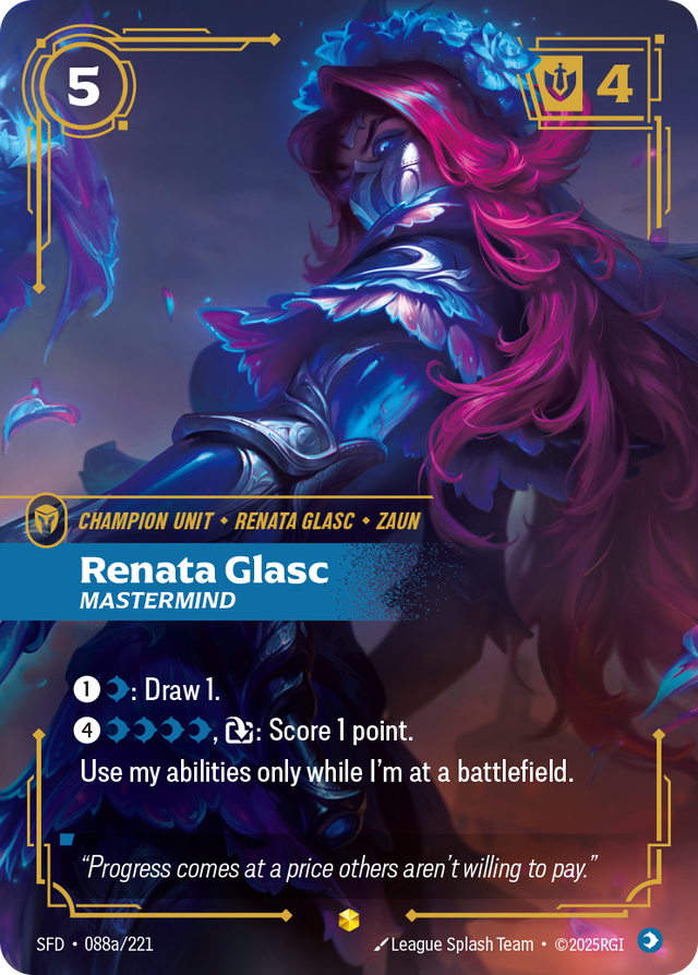 Riftbound Champion Unit: Renata Glasc