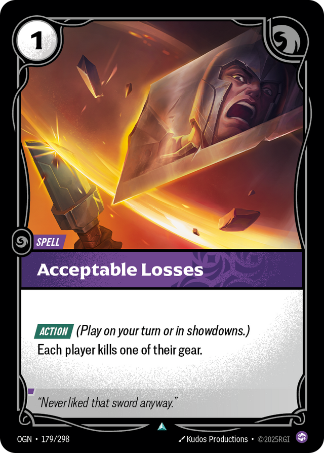 Riftbound Spell: Acceptable Losses