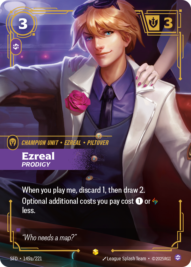 Riftbound Champion Unit: Ezreal