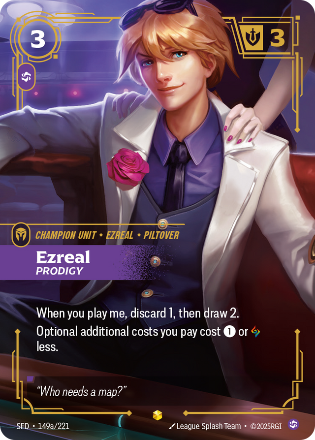 Riftbound Champion Unit: Ezreal
