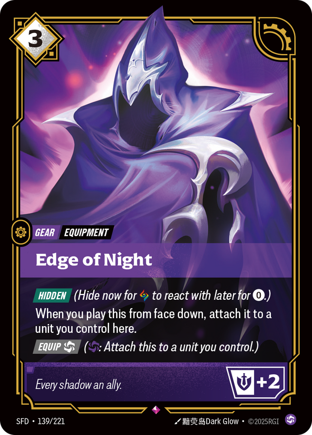 Riftbound Gear: Edge of Night