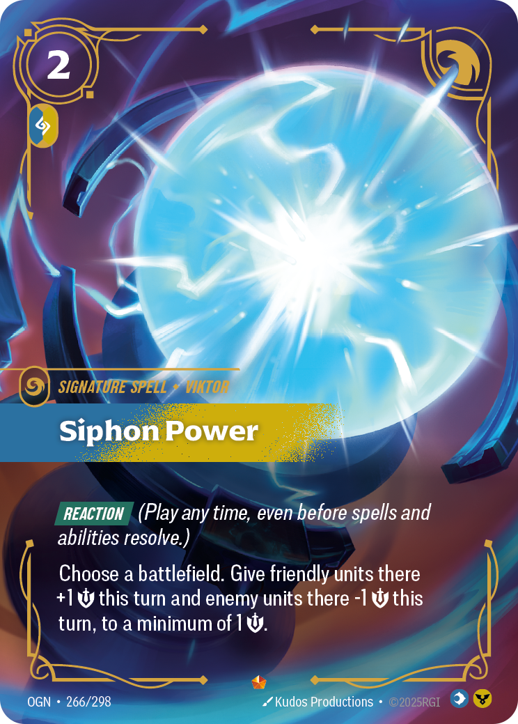 Riftbound Spell: Siphon Power