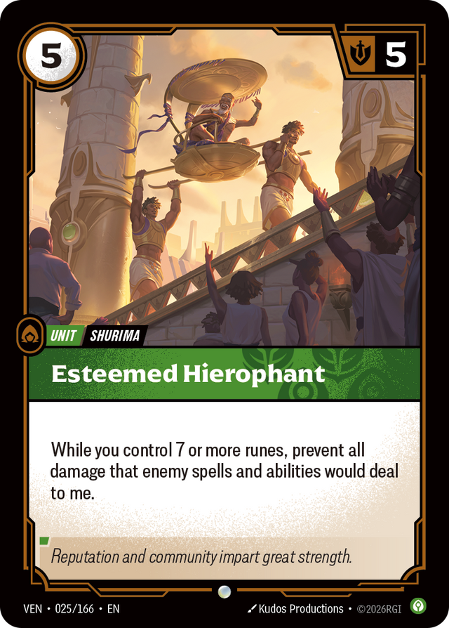 Riftbound Unit: Esteemed Hierophant