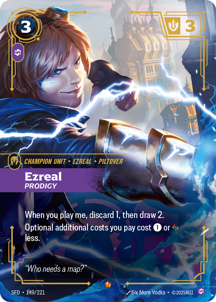 Riftbound Champion Unit: Ezreal