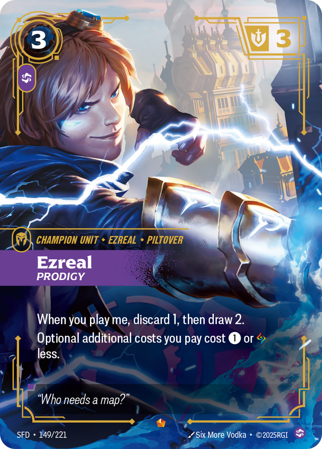 Riftbound Champion Unit: Ezreal