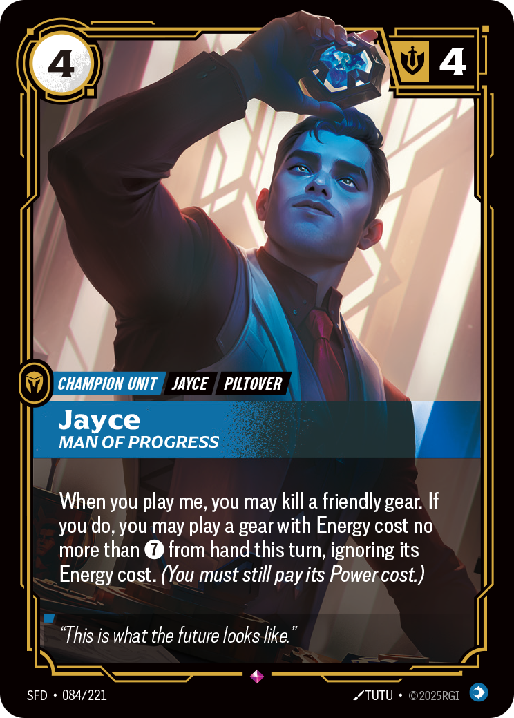 Riftbound Champion Unit: Jayce