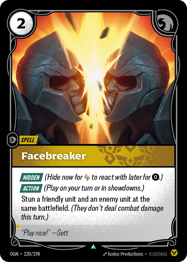 Riftbound Spell: Facebreaker