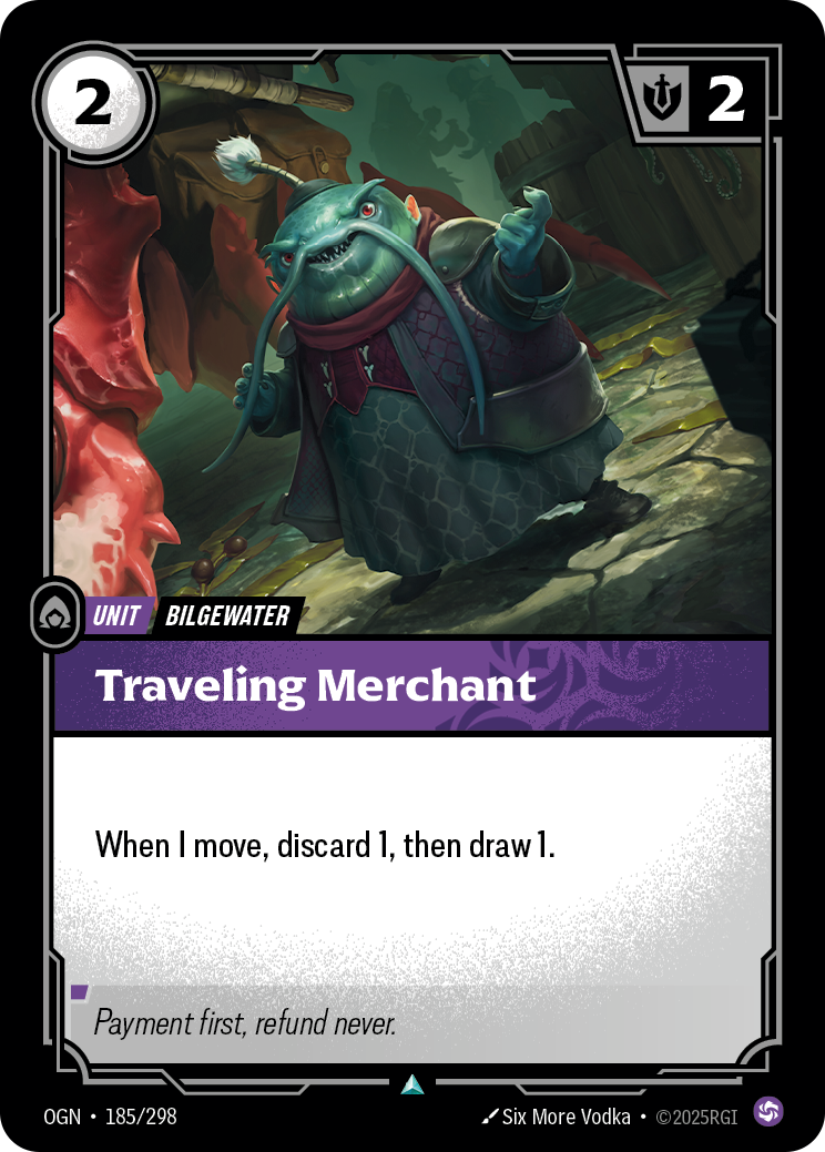 Riftbound Unit: Traveling Merchant
