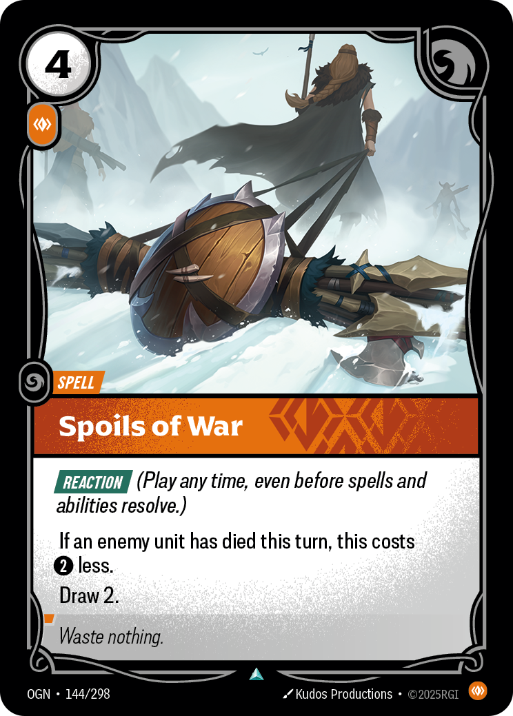 Riftbound Spell: Spoils of War