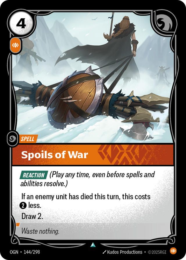 Riftbound Spell: Spoils of War