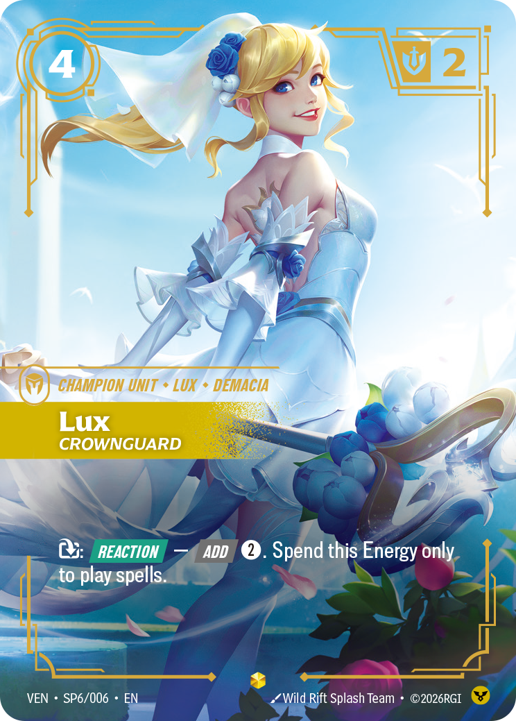 Riftbound Champion Unit: Lux