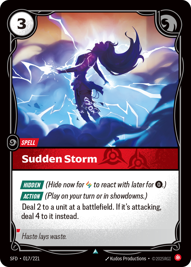 Riftbound Spell: Sudden Storm