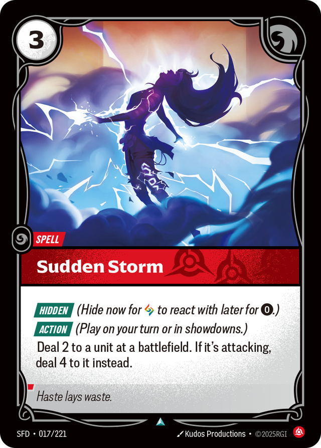 Riftbound Spell: Sudden Storm