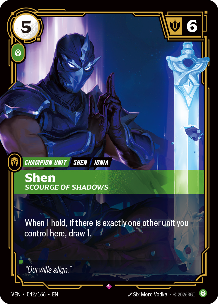 Riftbound Champion Unit: Shen