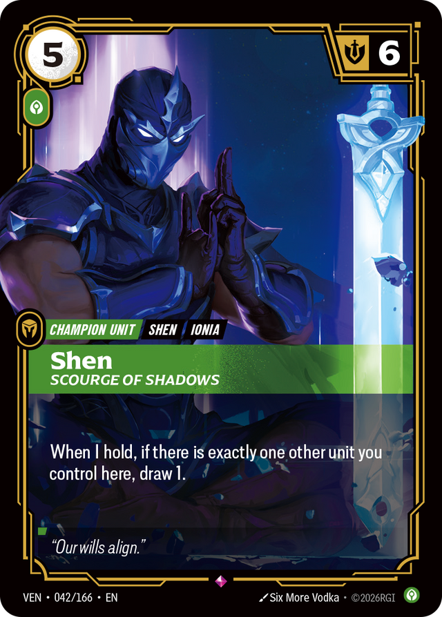 Riftbound Champion Unit: Shen