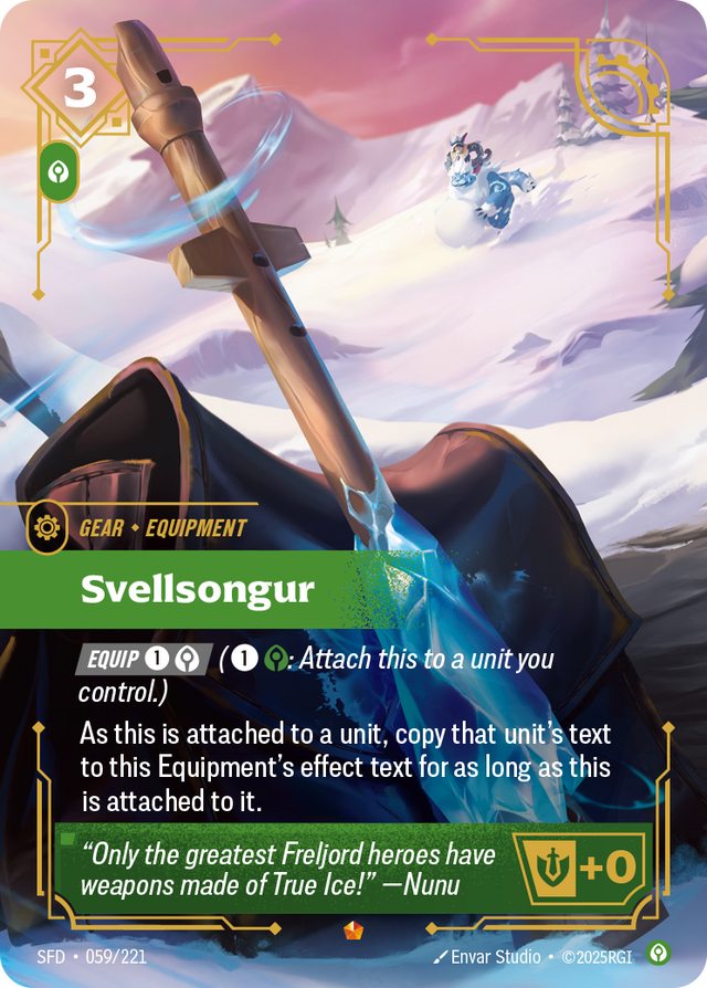 Riftbound Gear: Svellsongur