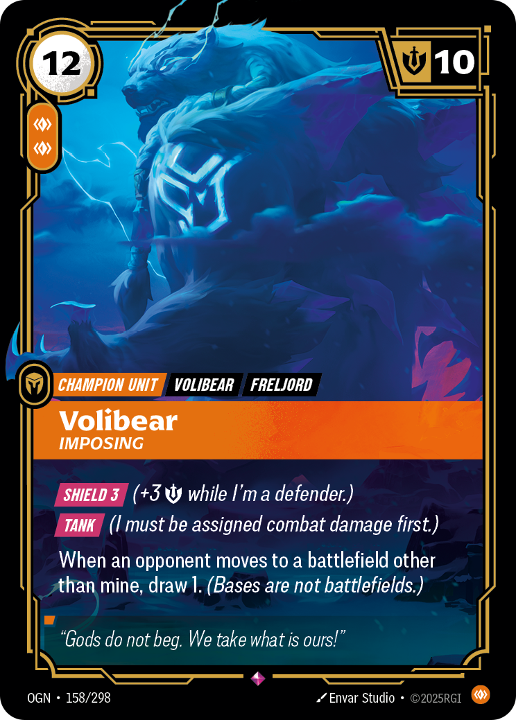 Riftbound Champion Unit: Volibear