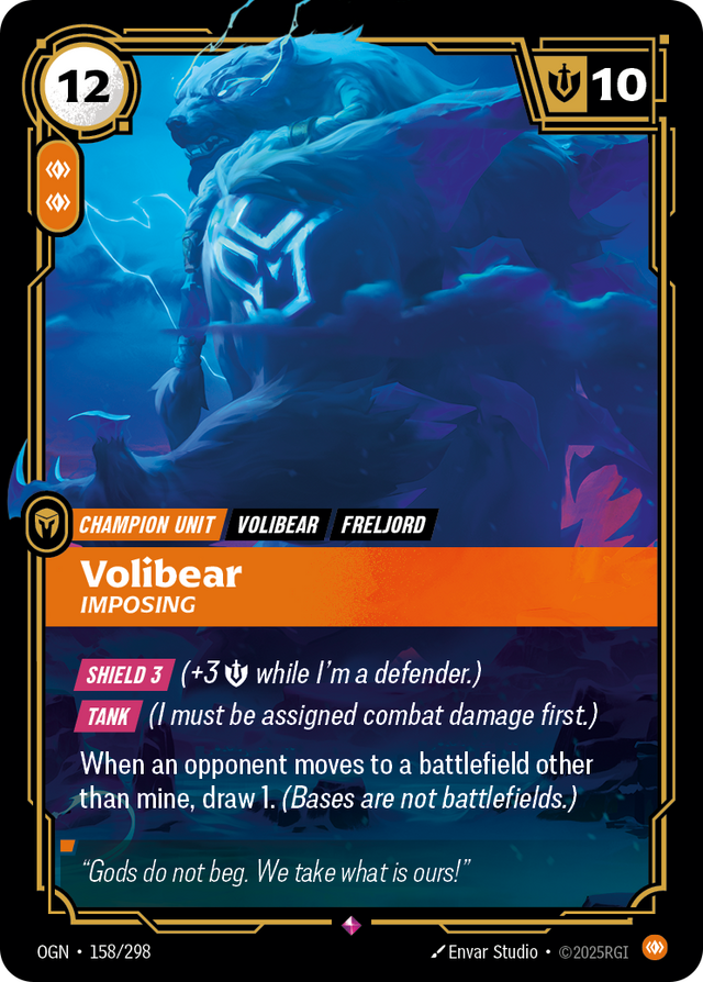 Riftbound Champion Unit: Volibear